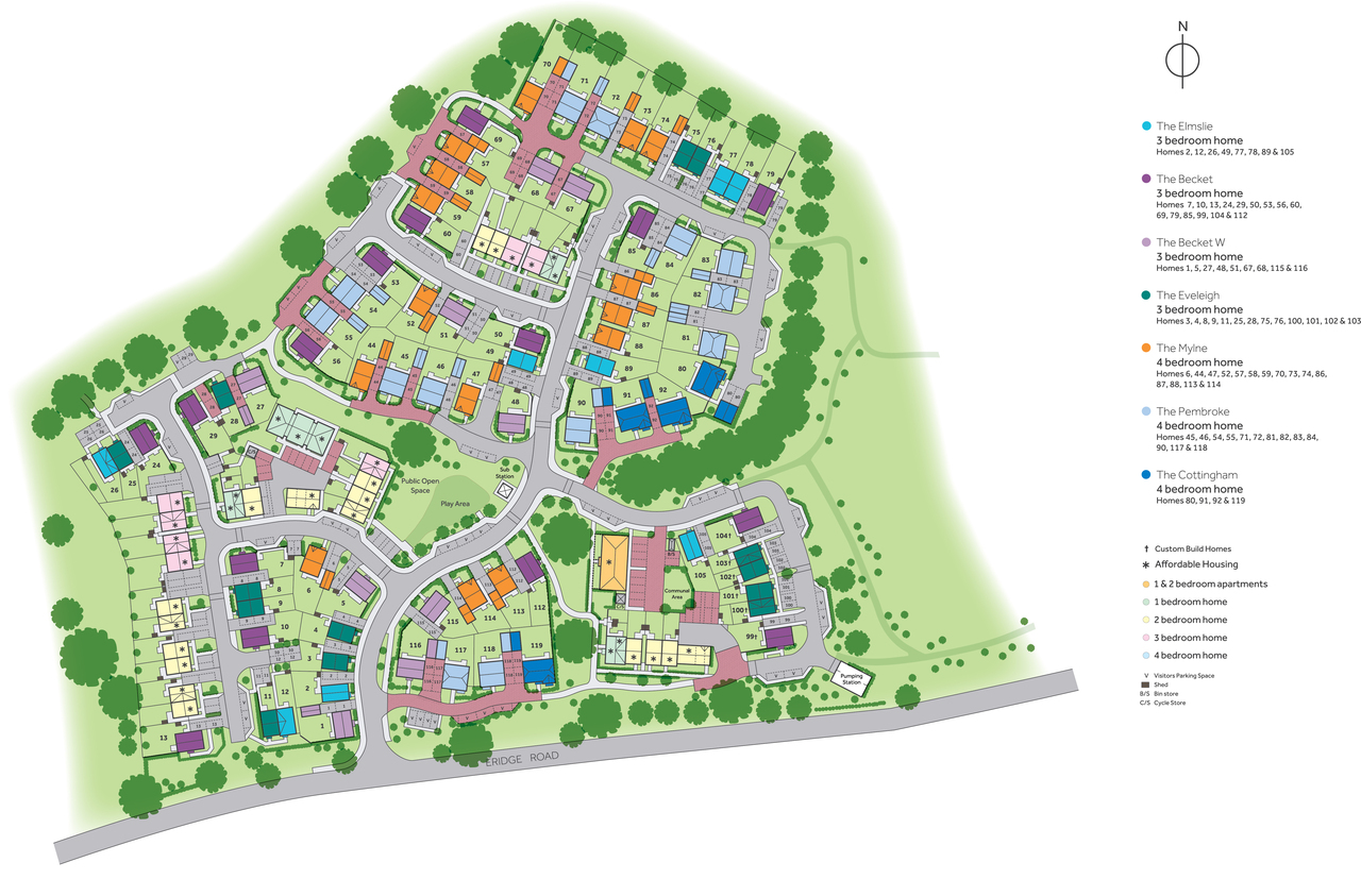 Ashdown Gardens New Homes & Houses for Sale in Crowborough, East Sussex Linden Homes